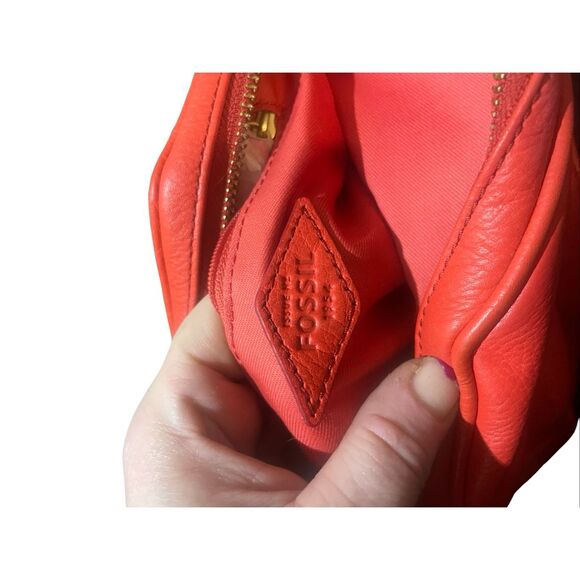 Vintage Fossil Jules Leather Crossbody NWOT - Picture 8 of 8